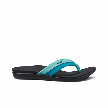 Womens Reef Ortho-Bounce Coast Aqua Blue Comfort Sports Sandals Size
